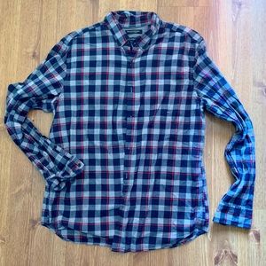 Men’s Banana Republic Luxe Flannel size L large